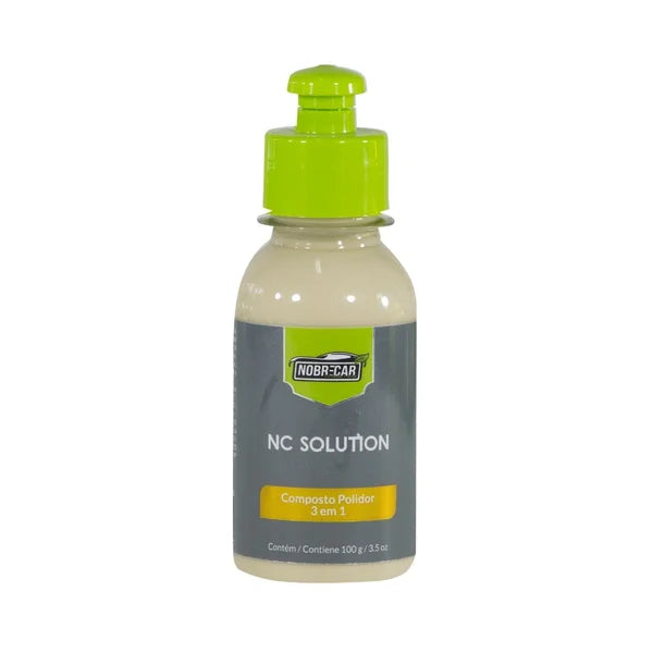 NC SOLUTION - Polidor 3 em 1 para Corte Refino e Lustro 500 G